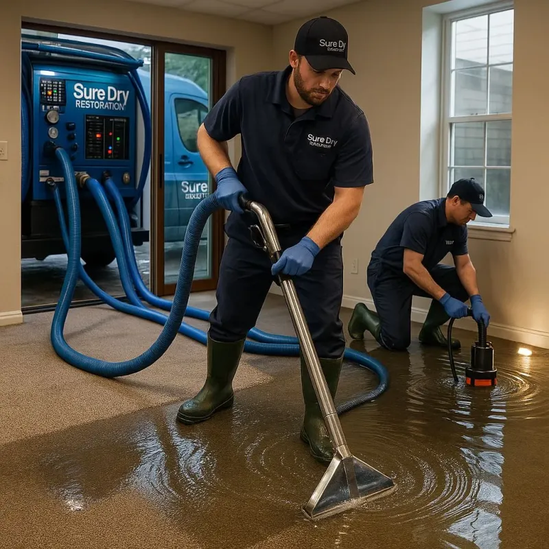 Water Extraction and Removal process in Ritzville, WA